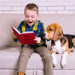 reading to dogs